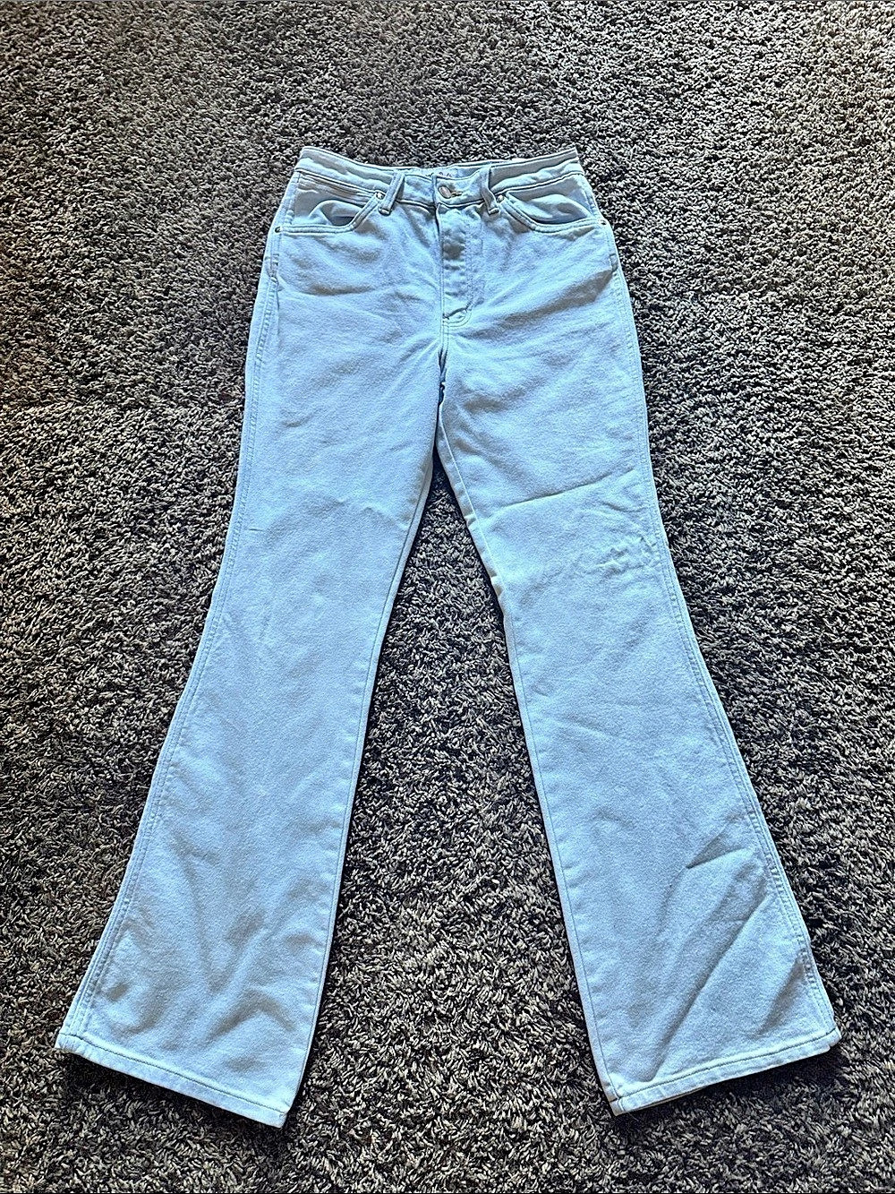 Wrangler x Barbie Flare Jeans Blue Waist 24